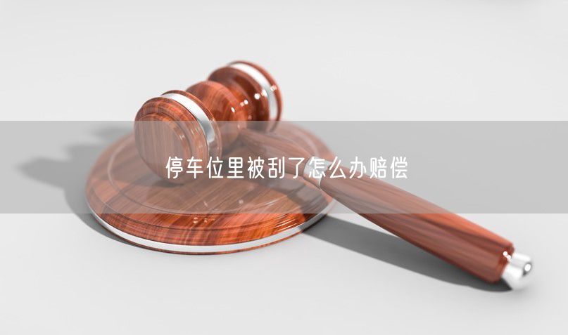 停车位里被刮了怎么办赔偿